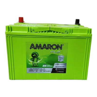 N80 Amaron FLO 105D31L 12v 80Ah 670CCA battery