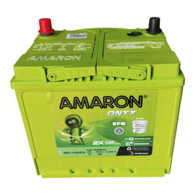 Q85 Amaron EFB 115D23L 12V 70Ah 660 CCA Start-Stop Battery