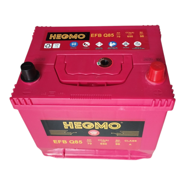 Q85 Hegmo EFB 12V 70Ah 650CCA Start-stop battery