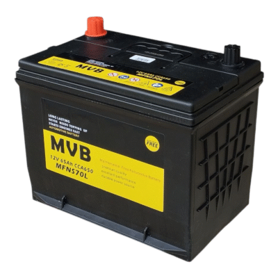 NS70L MVB 12V 65Ah MF battery