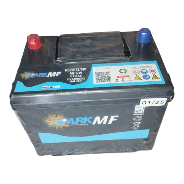 NS70 Spark 12V 65Ah 380CCA MF Battery
