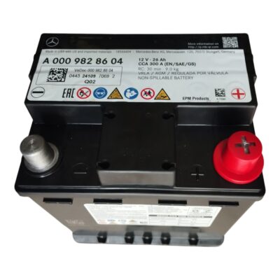Mercedes Benz Auxiliary Battery 12V 26Ah 300CCA