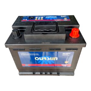 Oursun DIN55 12V 55Ah 480CCA MF Battery