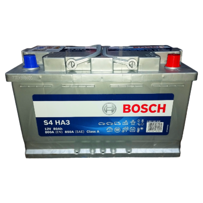 Bosch DIN80 AGM S4 HA3 12V 80Ah 850A battery