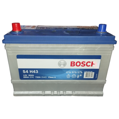 Bosch N90R S4 H43 12V 90Ah 720A Battery