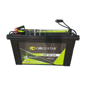 GOLD STAR N100 MF 12V 100Ah 850CCA maintenance free heavy duty car battery - Jemspark