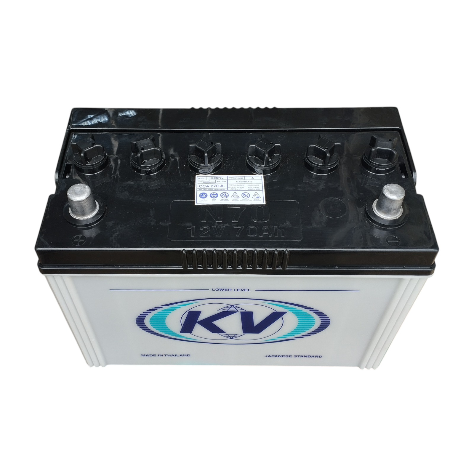 KV N70 Lead Acid 70Ah 270A Japanese Standard car battery - Jemspark