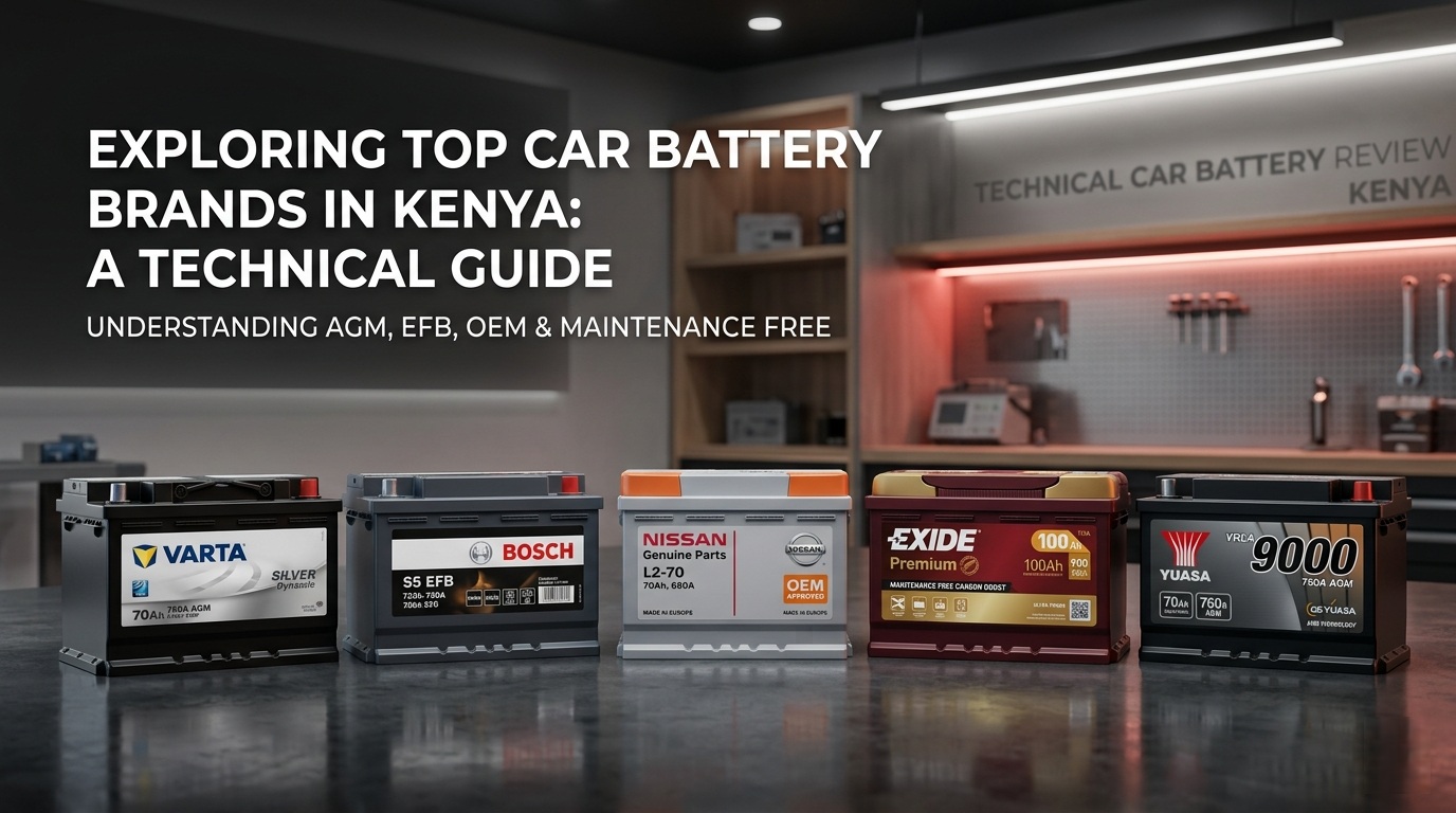 Top Battery Brands in Kenya