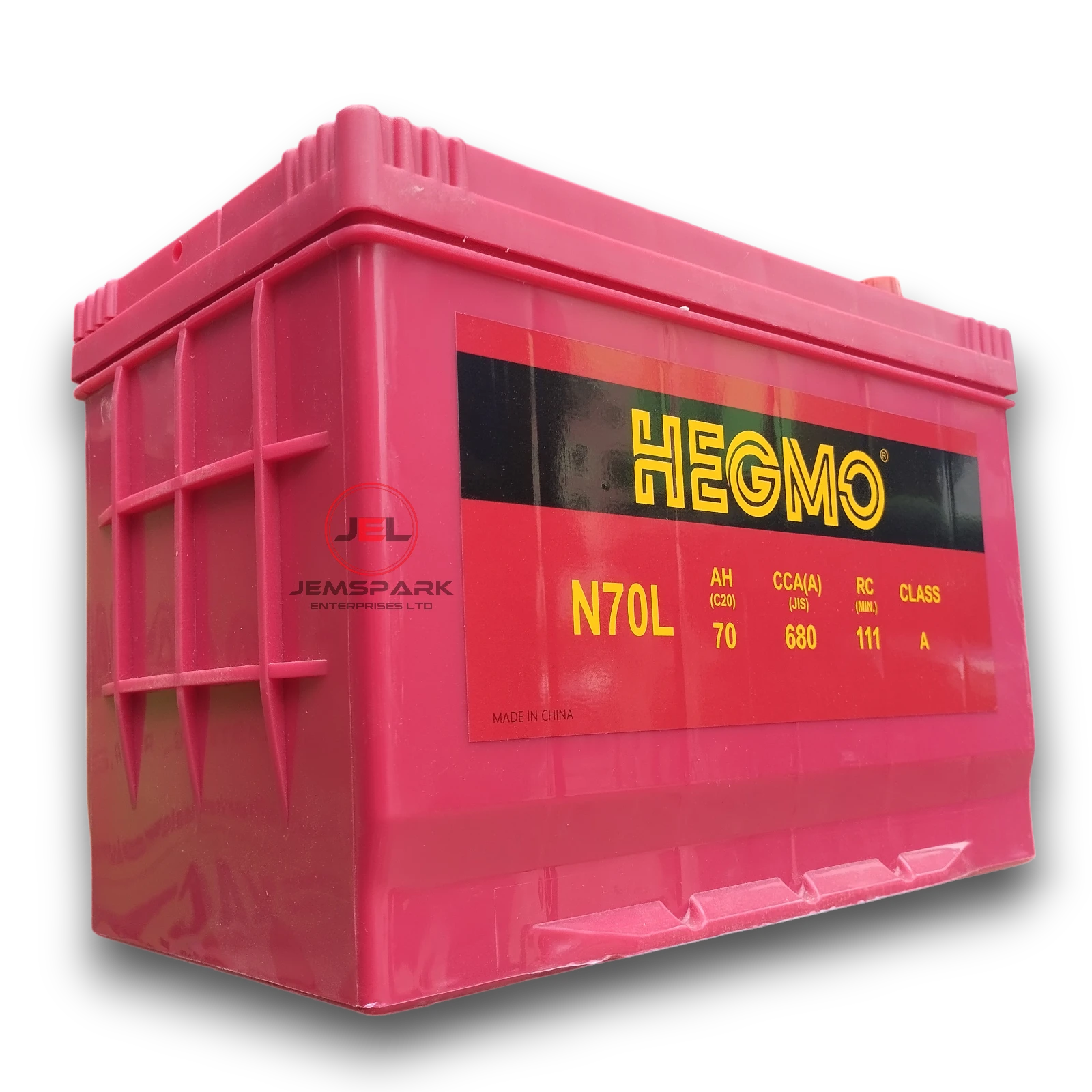 Hegmo battery brand logo
