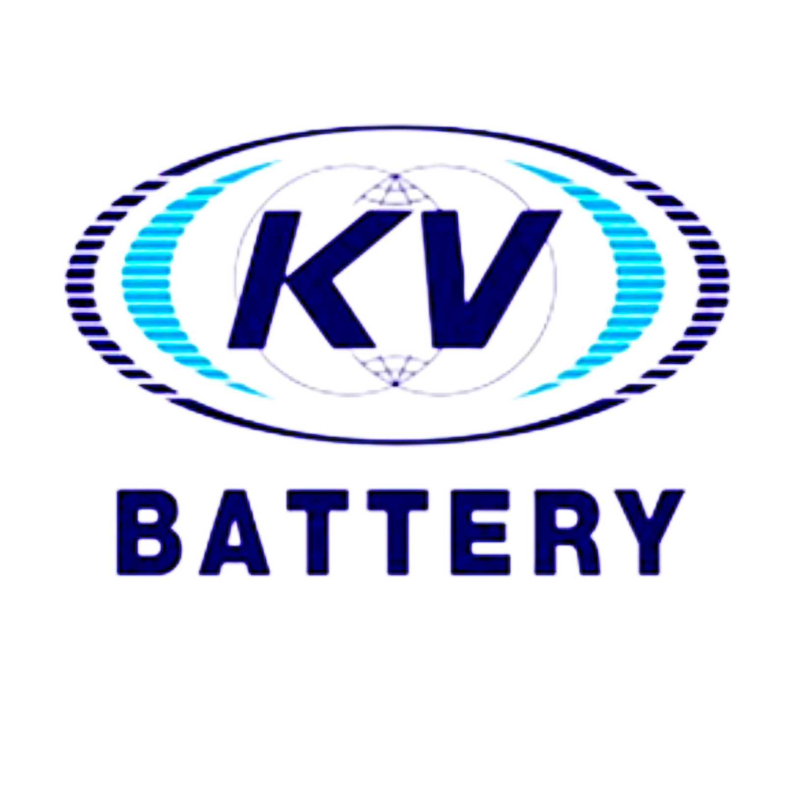 KV battery brand logo