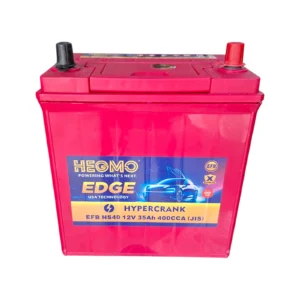 HEGMO Edge XArmor EFB NS40 12V 35Ah 400CCA start-stop car battery in Kenya - Jemspark