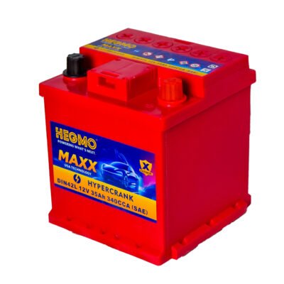 Hegmo MAXX DIN42L 12V 35Ah 340CCA Maintenance-Free Car Battery