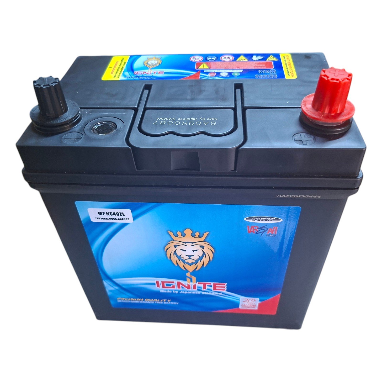 Ignite MF NS40ZL 12V 36Ah 300CCA Car Battery Kenya - Jemspark
