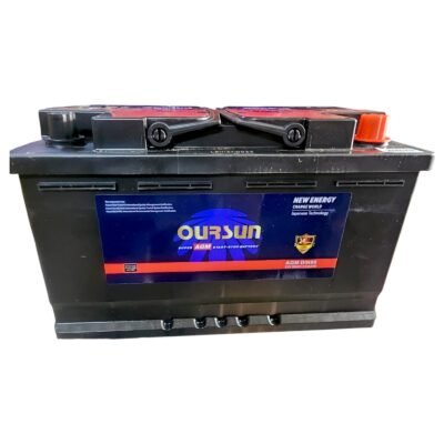 Oursun AGM DIN80 12V 80Ah 850CCA Start-Stop AGM Car Battery